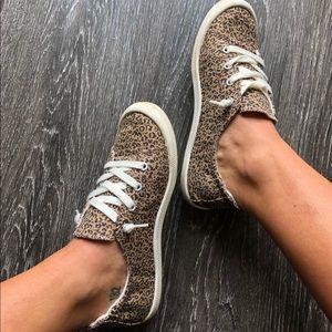 Mad Love Cheetah Print Sneakers